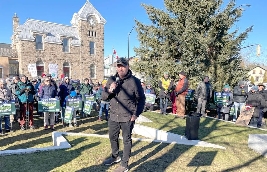 Greenbelt impact the focus of Bill 23 rally post image