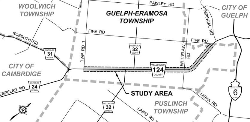 County proceeding with expropriation application for Wellington Road 124 reconstruction post image