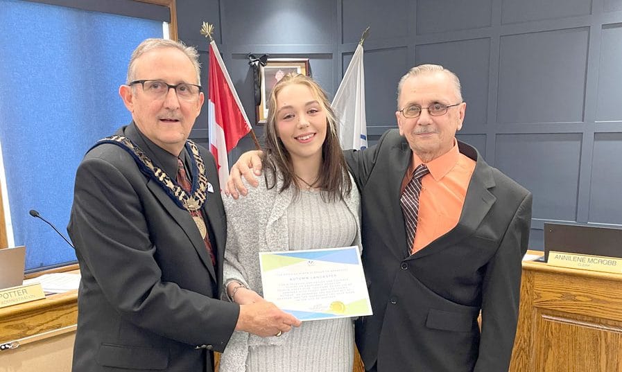 Autumn Lancaster recognized for ‘lifesaving’ actions post image