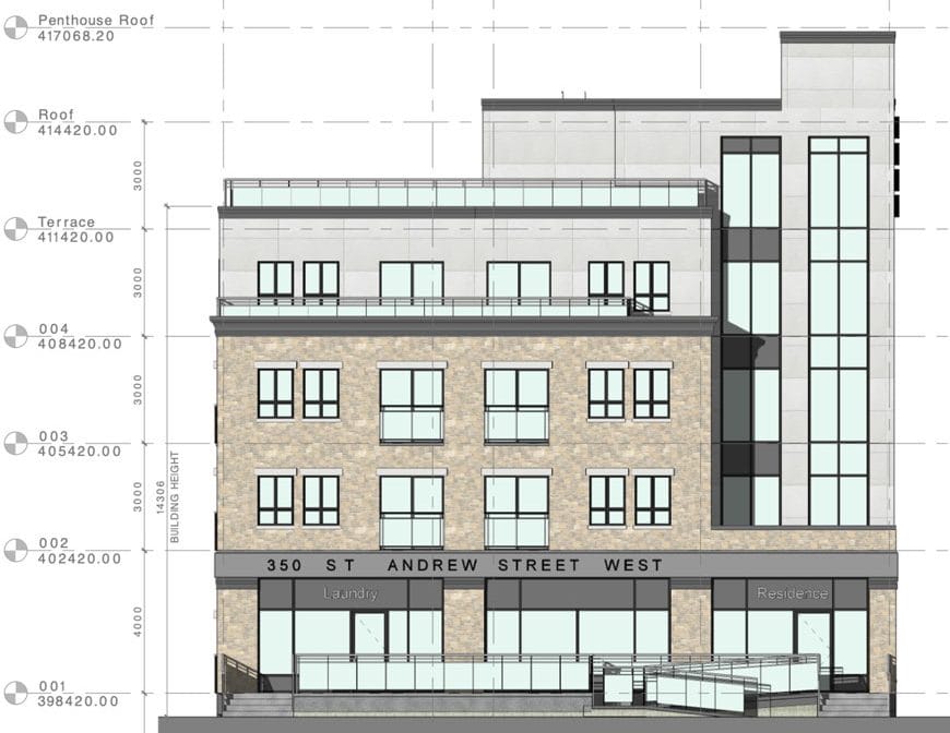 Council approves four-storey apartment buildings in downtown Fergus, Elora post image