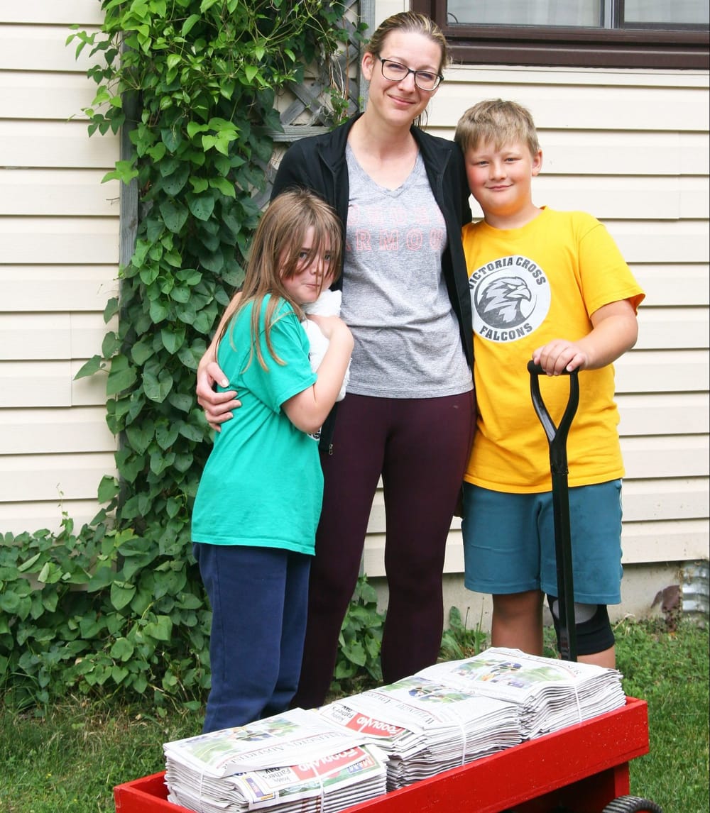 Customer surprises Advertiser carrier with new delivery wagon post image