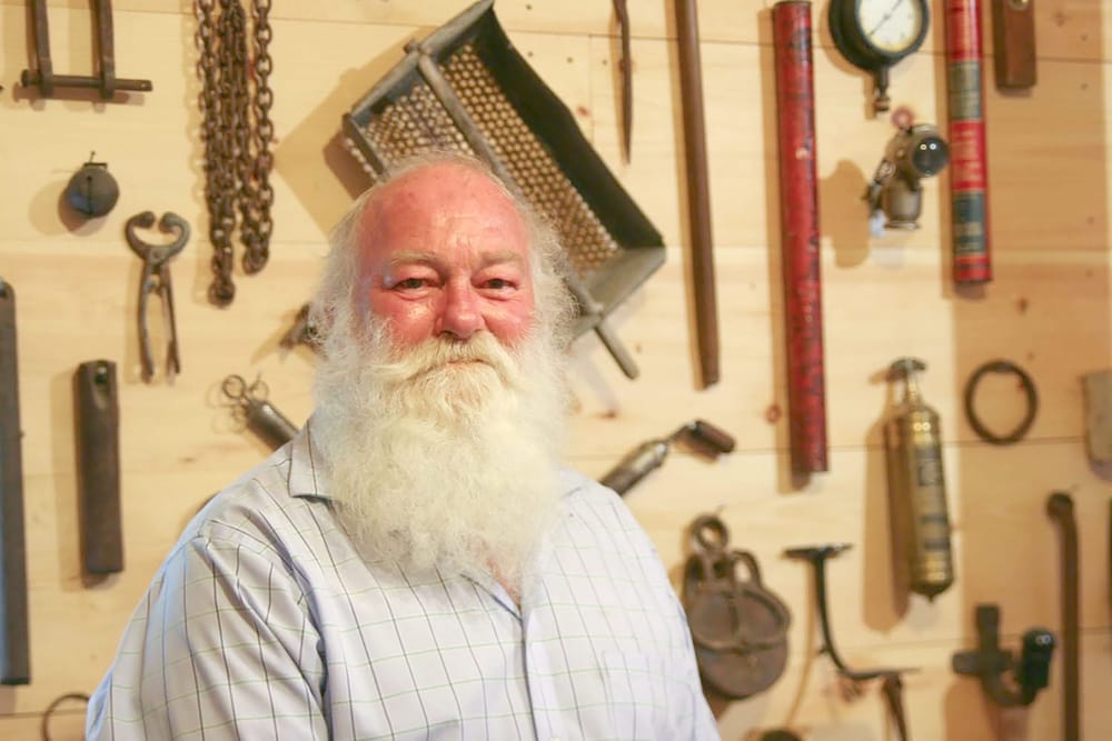 Local man turns collection of farm tools into his own museum post image