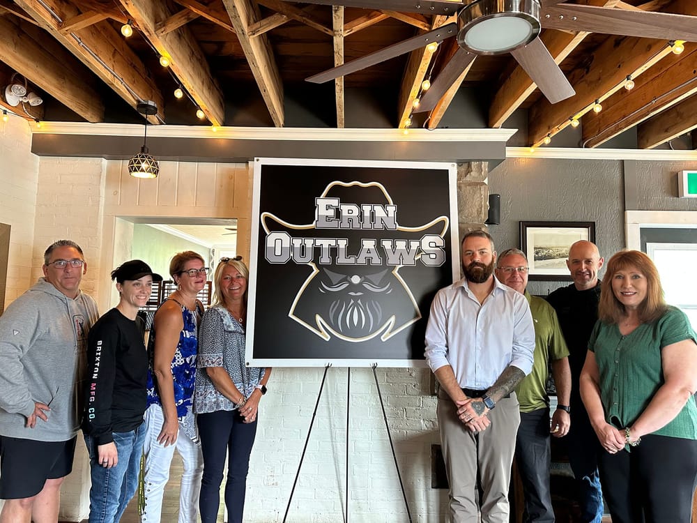 New Senior ‘AA’ hockey team, Erin Outlaws, coming to town post image