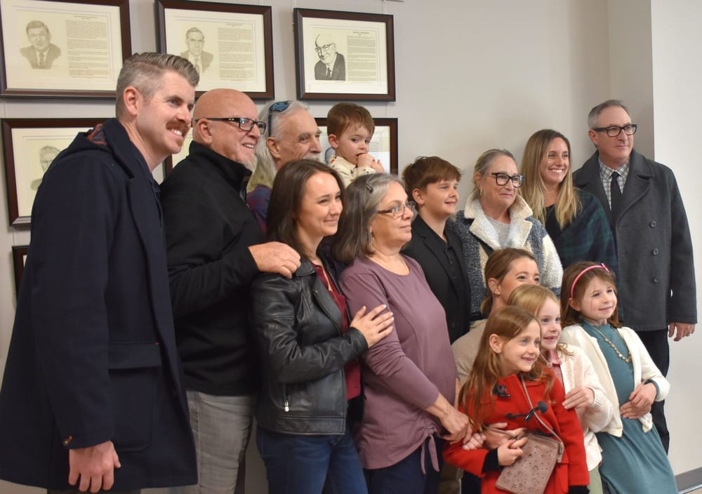 Richard Frank portrait unveiled at Wellington County Museum and Archives post image