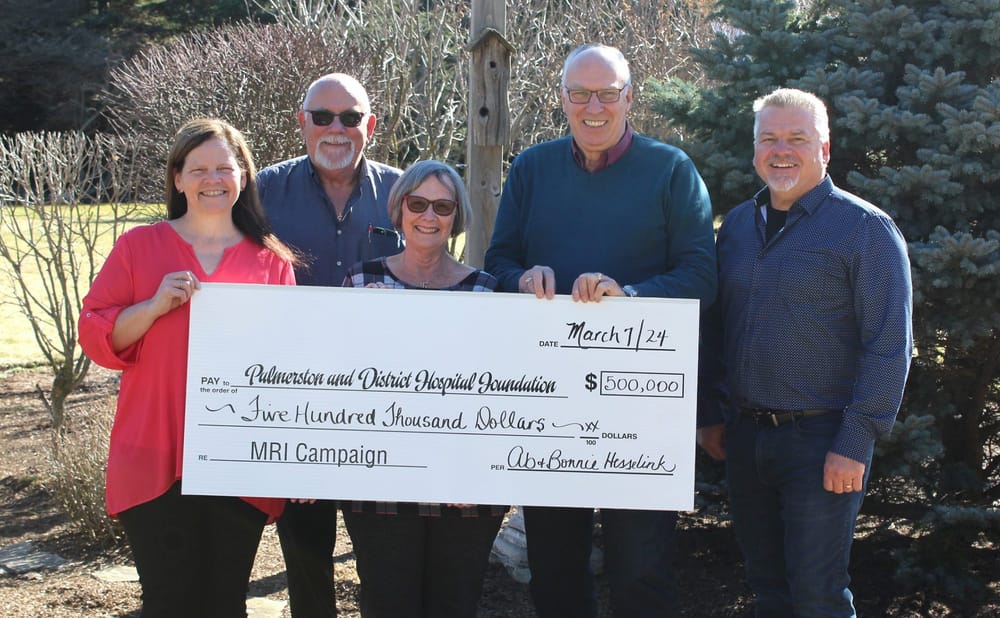 Ab and Bonnie Hesselink pledge $500,000 to Palmerston MRI+ Campaign post image