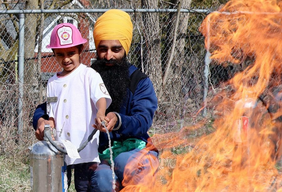 Anand Kaur shines as fire chief for a day post image