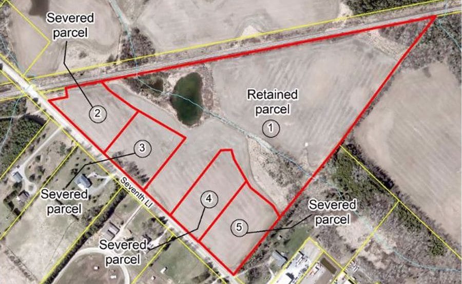 Guelph/Eramosa receives application to sever four industrial lots from rural property post image