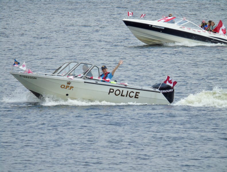 Belwood Lake relaunches flotilla in celebration of Canada Day post image