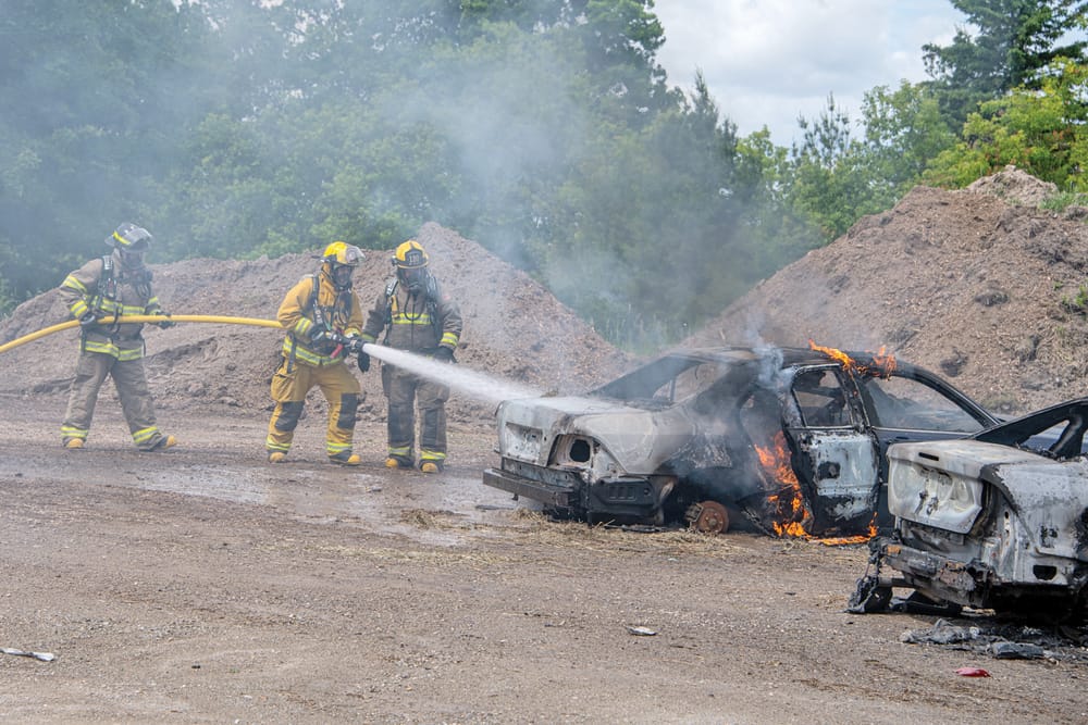 Live training session for Erin firefighters post image