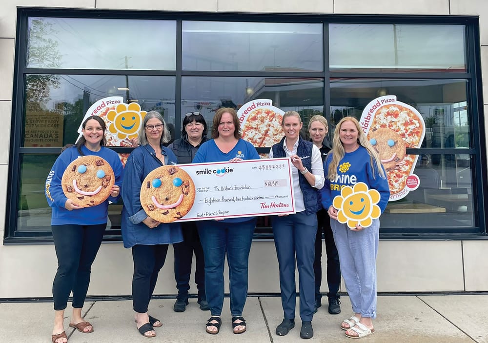 Tim Hortons smile cookies bring in $157,000 for Children’s Foundation student nutrition programs post image