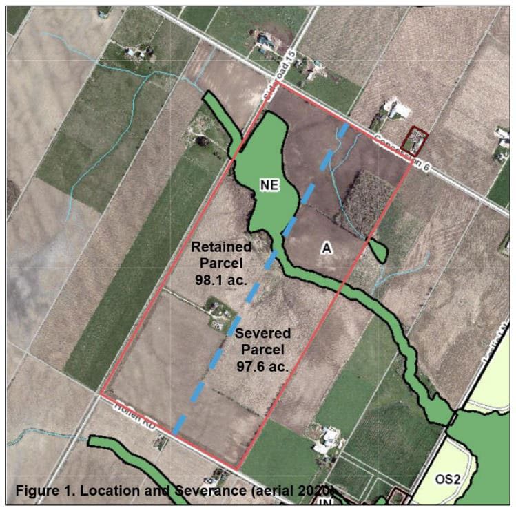 Council supports application to sever Mapleton farm in half post image