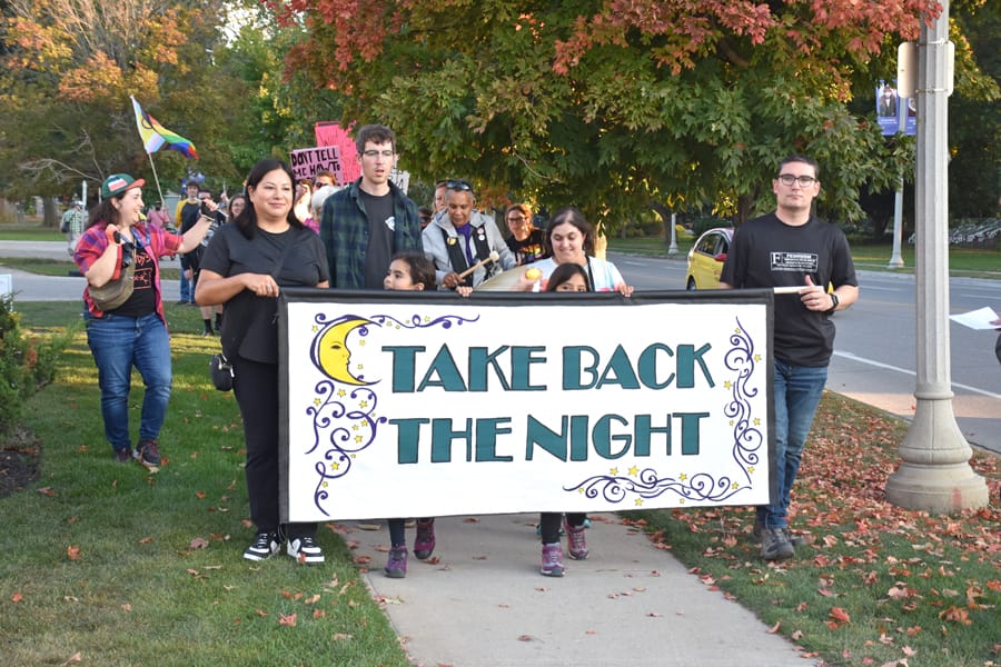 Group rallies to ‘Take Back the Night’ post image