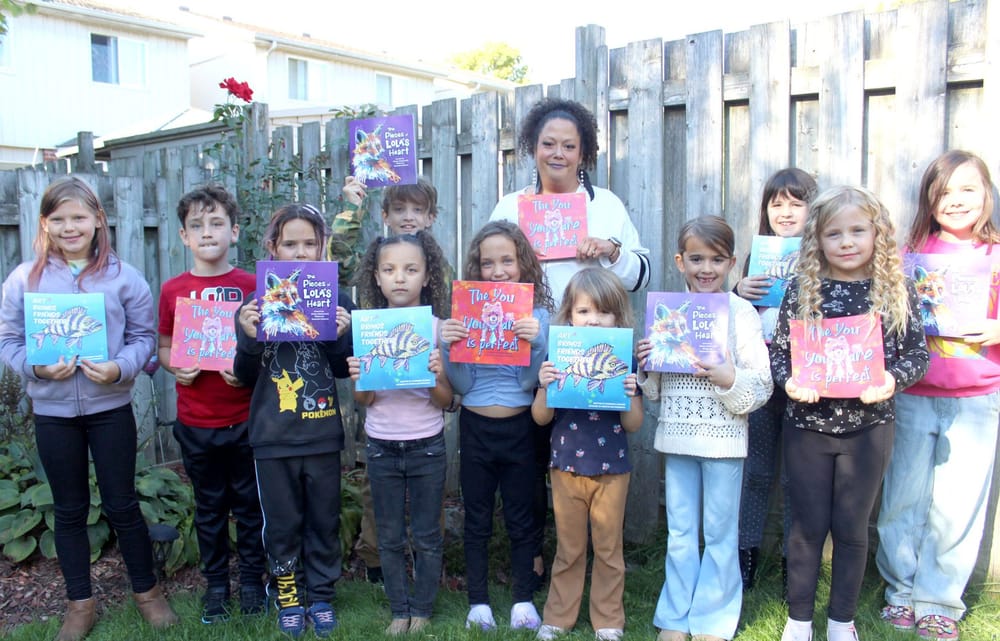 Author visits schools to teach inclusivity, friendship, celebrating differences post image