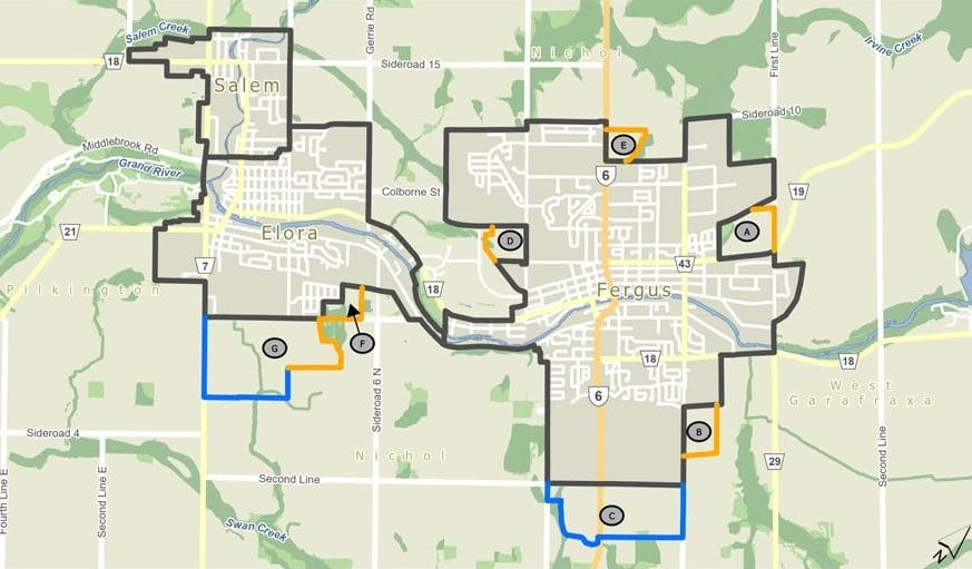 Centre Wellington council approves new urban boundary; proposal now goes to county post image