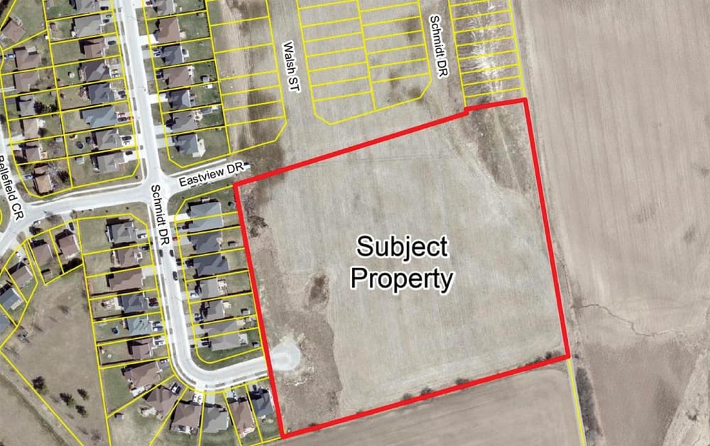 Developer seeks zoning for fifth phase of Arthur’s Eastridge subdivision post image