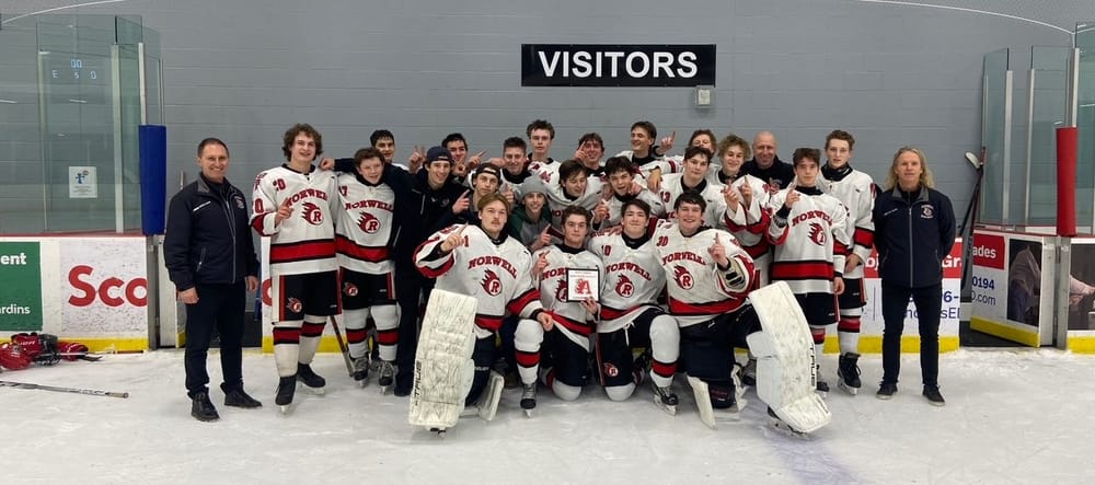 Norwell District Secondary School hockey team wins gold post image