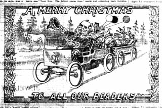 Celebrating a late 19th century Christmas post image