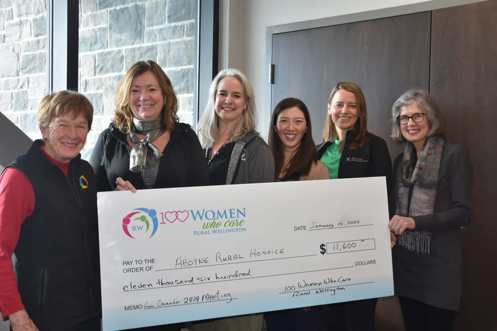 100 Women Who Care donated over $10,000 to Aboyne Rural Hospice post image