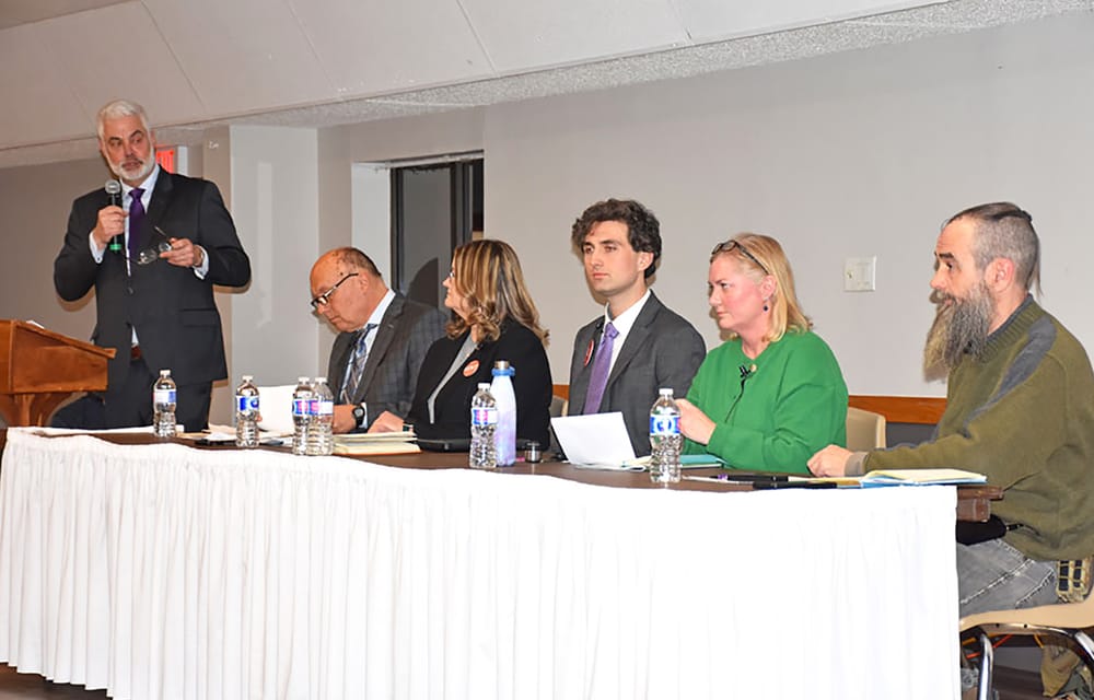 Health care, roads, voter turnout, local knowledge dominate discussion at Aberfoyle debate post image