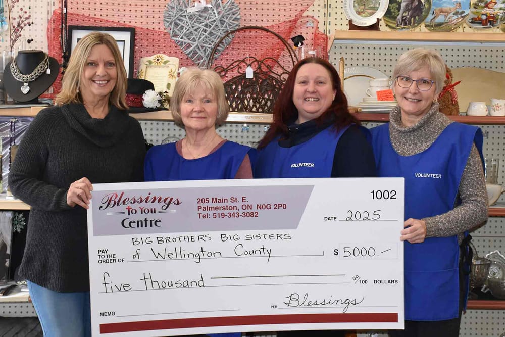 BBBS of Wellington receives $5,000 cheque post image