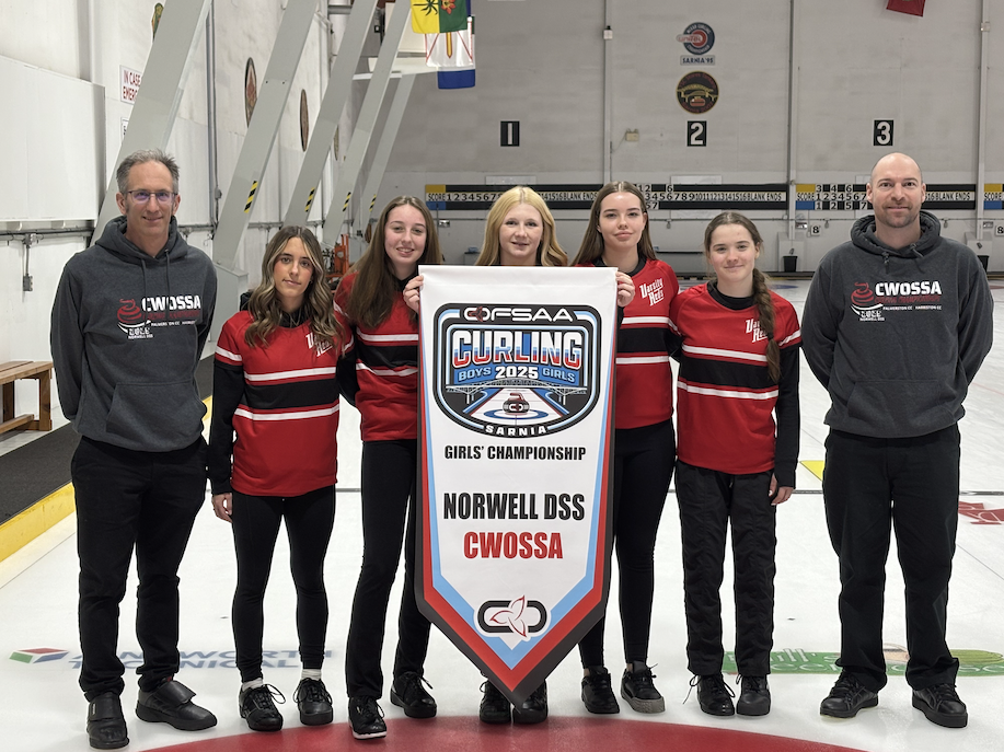 NDSS varsity curling team compete at OFSAA tournament post image