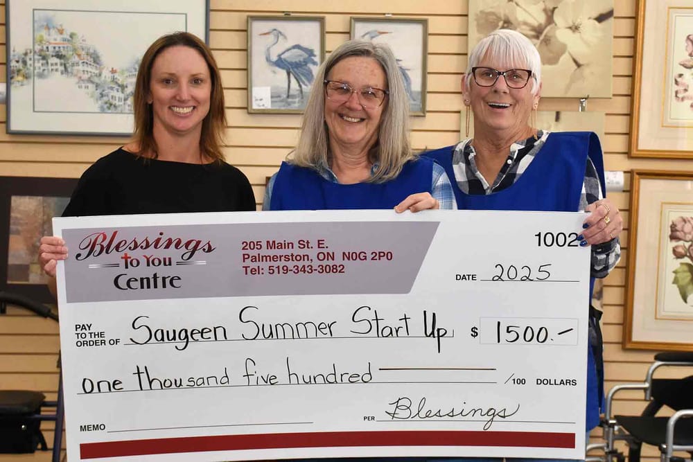 Blessings to You supports Saugeen Summer Student Start-up Program post image