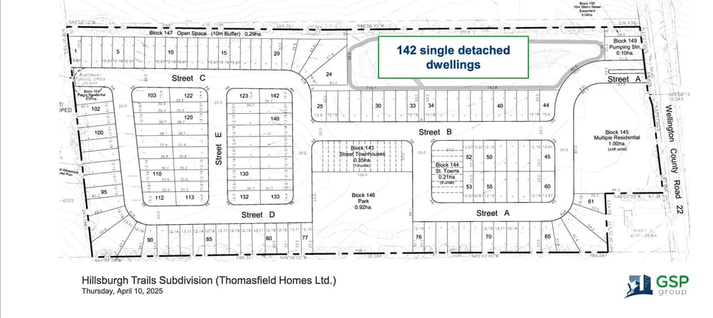 Residents concerned about proposed Erin subdivision post image