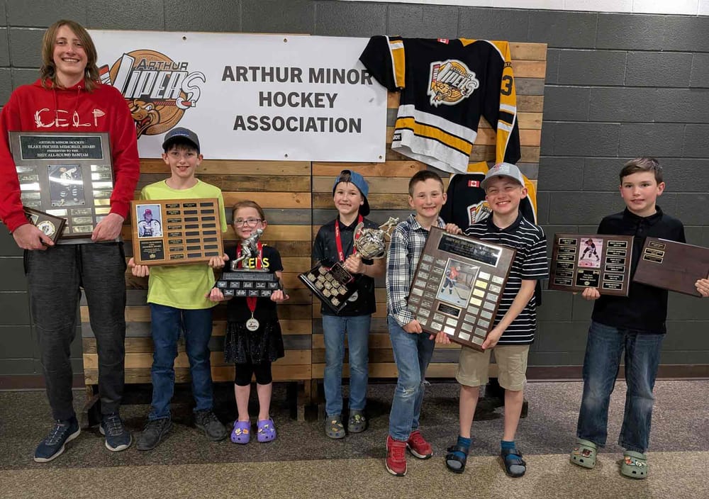 Arthur Minor Hockey Awards Night recognizes local athletes post image