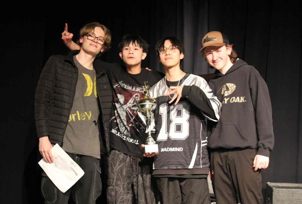 Catholic high school students compete in Battle of the Bands post image