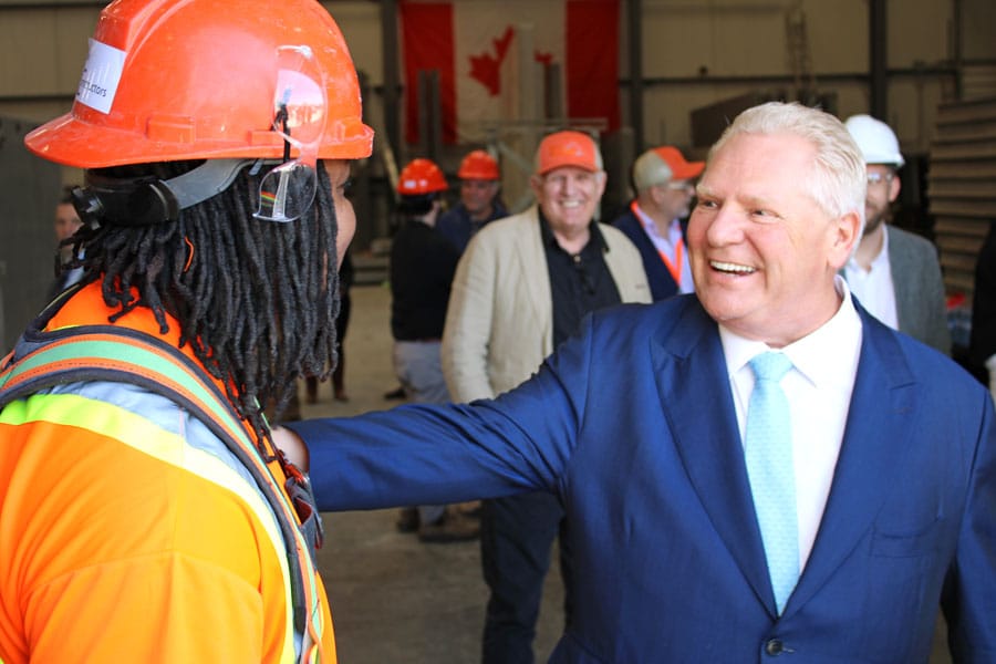 Doug Ford visits Kiwi Newton in Guelph post image