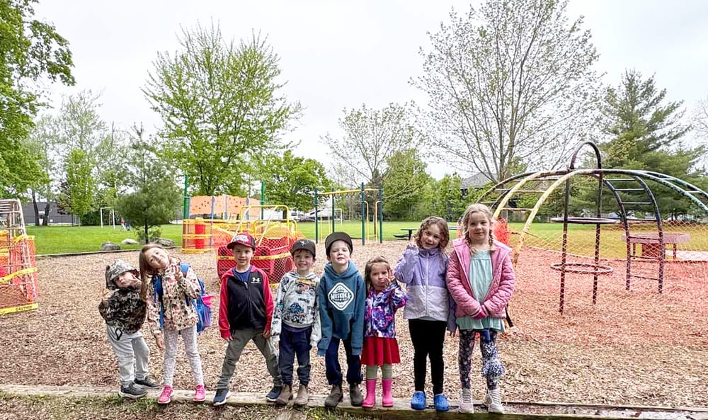 Parents fundraise to replace condemned playground at Fergus school post image