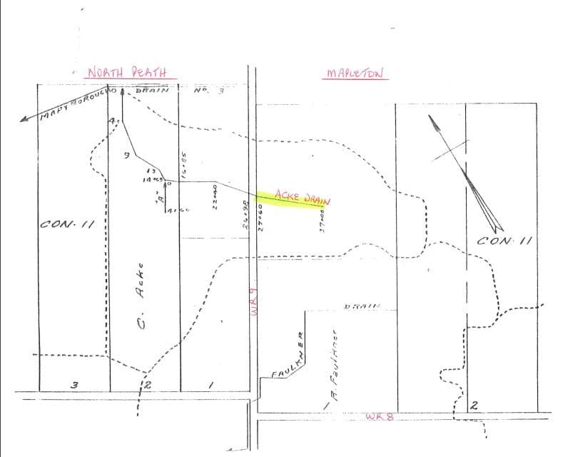 Township to abandon portion of Acke Drain on Wellington Road 9 post image