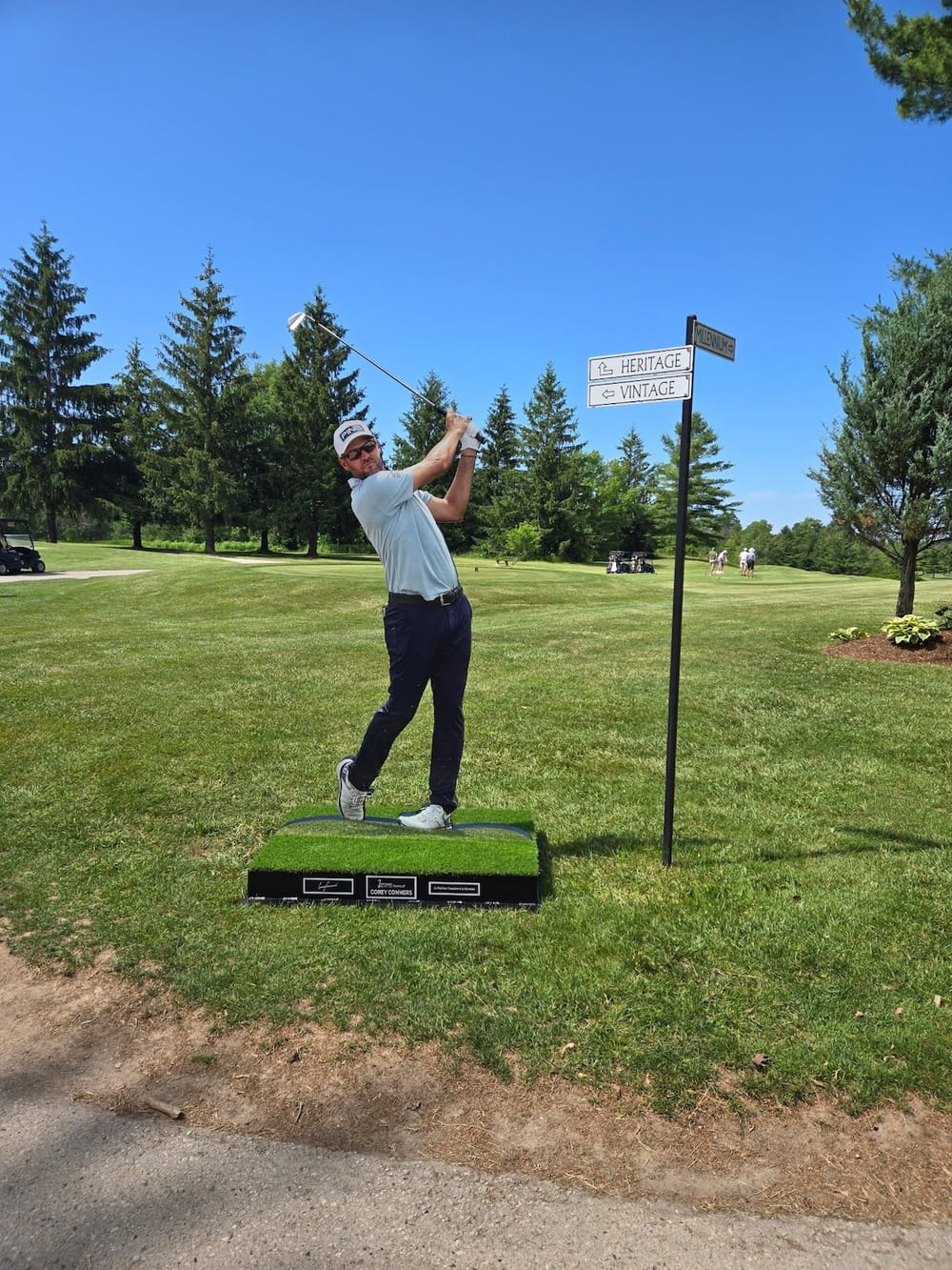 Corey Conners honoured with installation at Listowel Golf Club post image