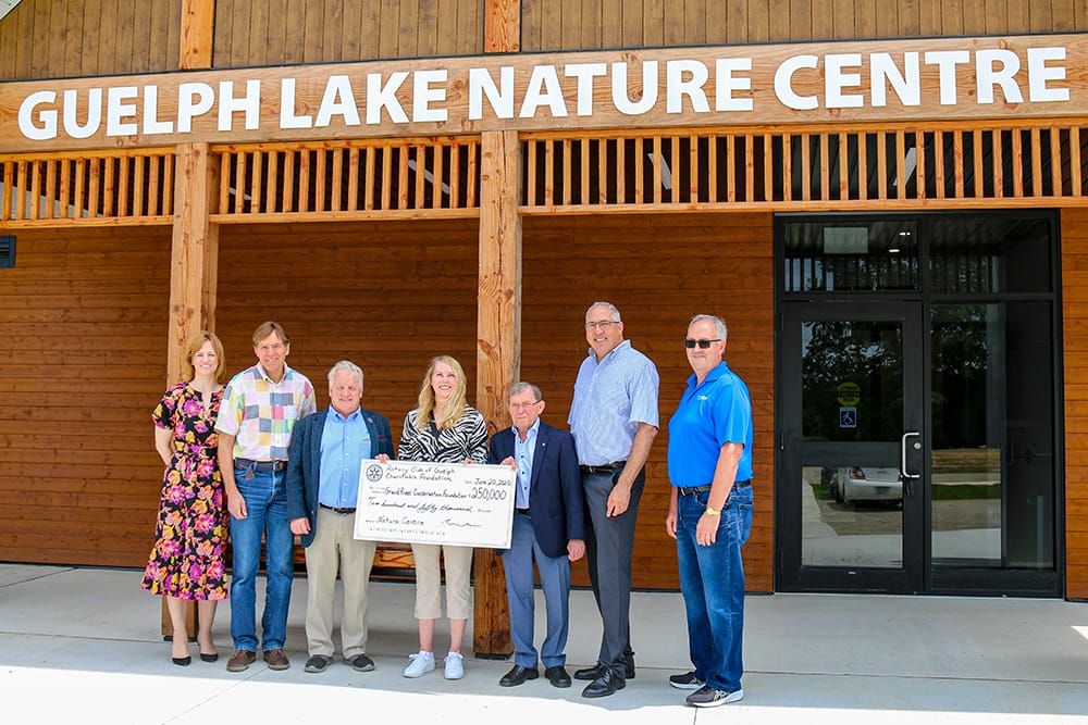 Rotary Club of Guelph donates $250,000 to Guelph Lake Nature Centre post image