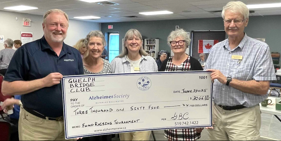 Bridge tournament raises over $3,000 for Alzheimer’s post image