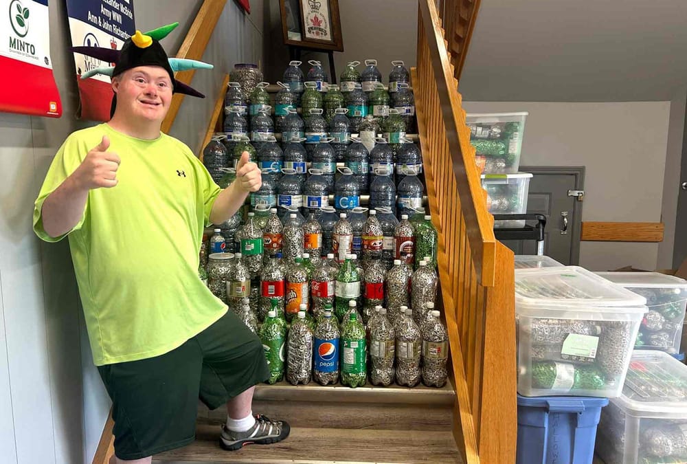 Harriston man has collected, donated about 2.5 million pop tabs since 2017 post image