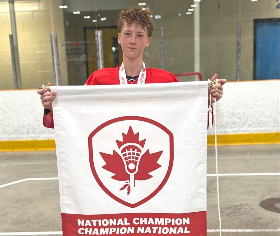Centre Wellington boy wins national lacrosse championship with Team Ontario post image