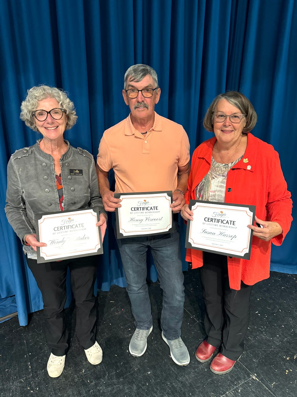 Fergus Agricultural Society recognizes lifetime volunteers post image