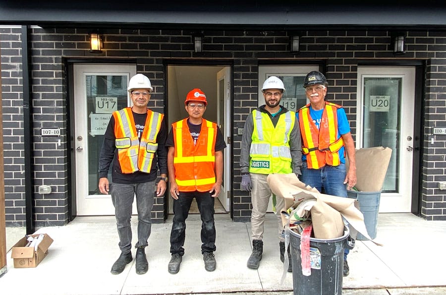 Skyjack helps Habitat for Humanity approach finish line post image