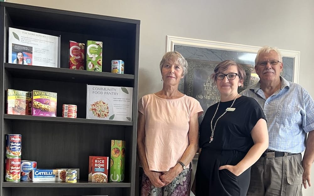 Palmerston Library welcomes Minto's third community food pantry post image