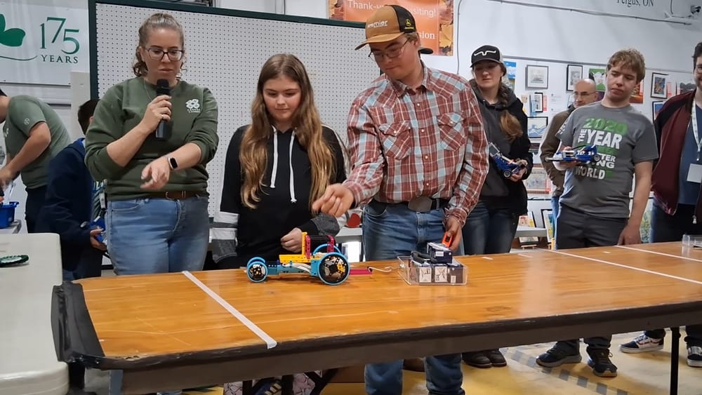 Jazzlynn Meagher wins 4-H Lego tractor pull post image