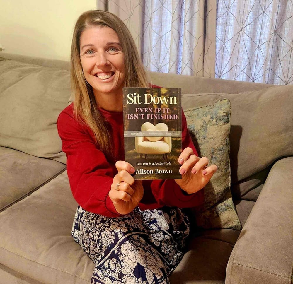 Alison Brown’s new book offers blueprint for finding rest post image