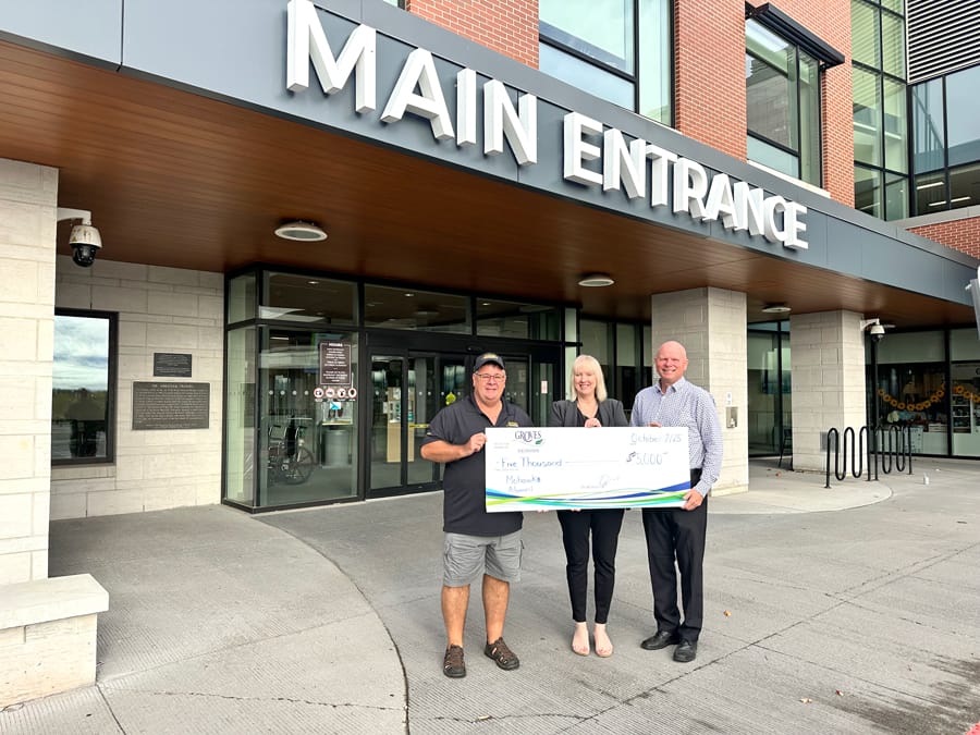 Mohawks Alumni donate to Groves Hospital Foundation post image