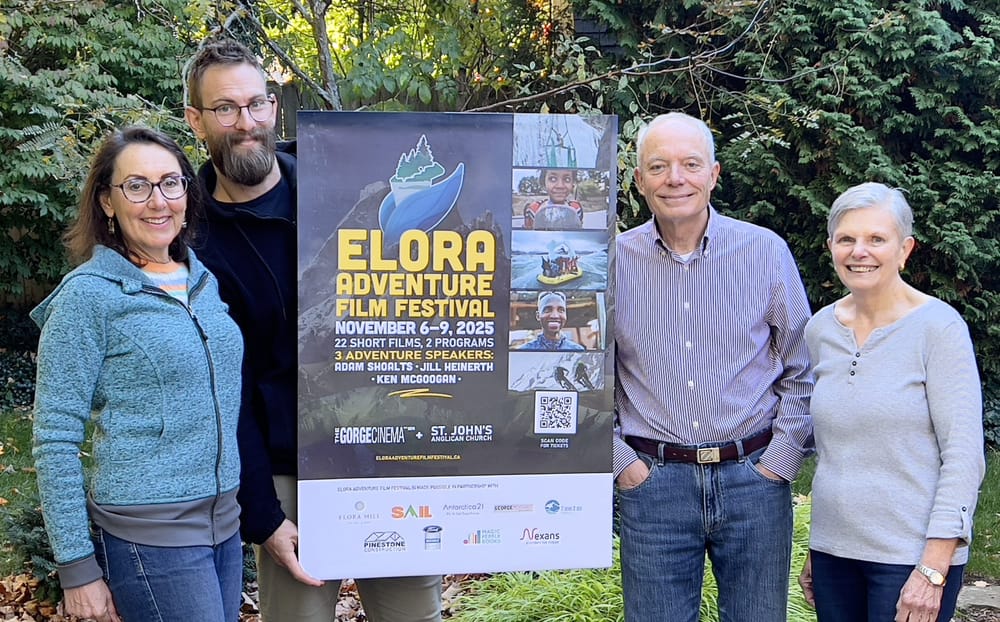 Elora Adventure Film Festival returns with new venue, three speakers, 22 films post image