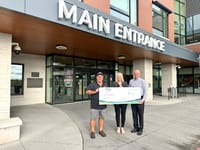 Mohawks Alumni donate to Groves Hospital Foundation post image