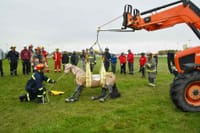 Firefighters learn skills in large-animal rescue post image