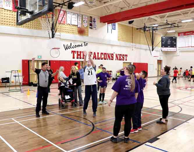 Centre Wellington District High School hosts Special Olympics basketball tournament post image