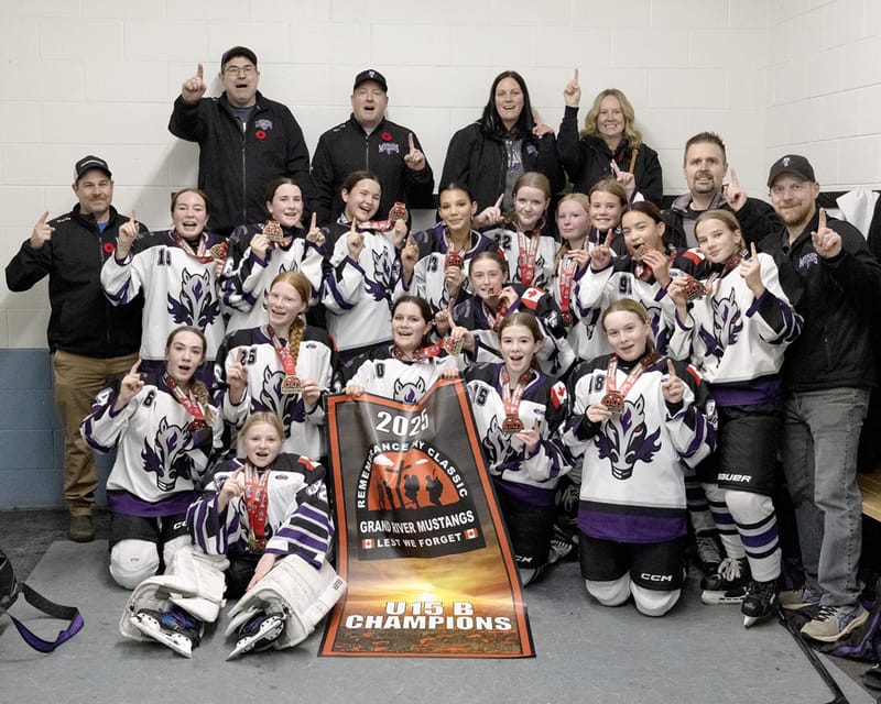U15B Grand River Mustangs bring home gold medals post image