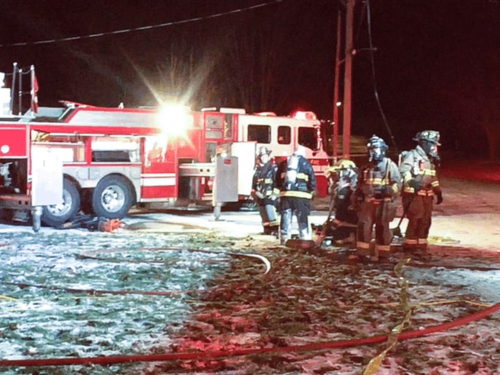 Two cats perish in  Mount Forest house fire