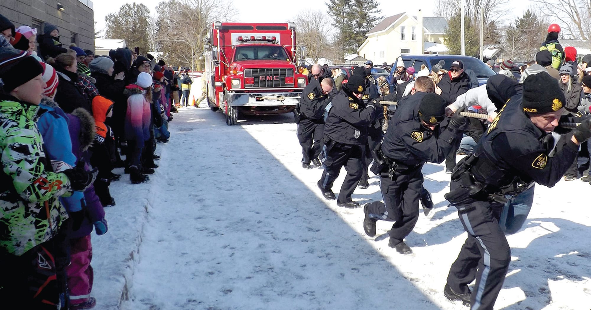 Pulling together at Darren's Day Family Day event
